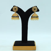 Blue Gold Look Earring 5050-9115