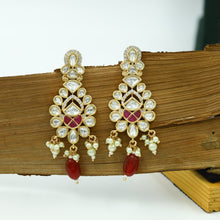 Round Neck Kundan Necklace Set 12177-28