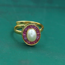 Polki Ruby Ring 4451-21