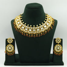Ruby Kundan Necklace Set 8812-2871