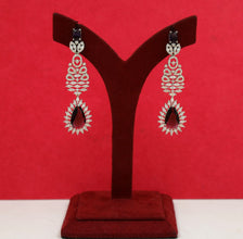 Round Neck Layered Zircon/AD Necklace Set 18243-34