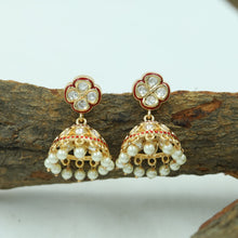 Jhumki Kundan Earring 16737-28