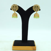 Mint Green Gold Look Earring 5145-9210