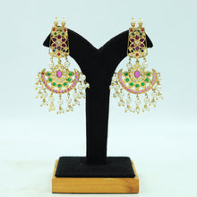Round Neck Jadau Necklace Set 5631-65