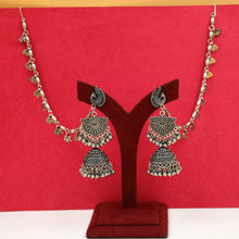 Jhumki Oxidized Earring 18549-28