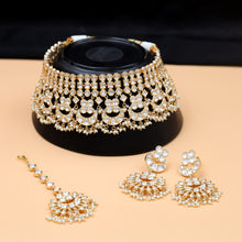 Choker Kundan Necklace Set 10163-28