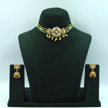 Choker Antique Necklace Set 10978-21