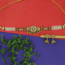 Choker Antique Necklace Set 10978-21