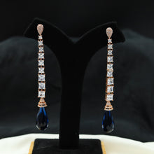 Blue Zircon/AD Earring 5603-9668