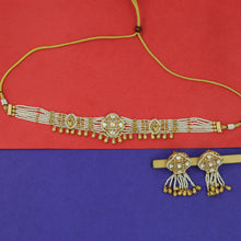 Choker Antique Necklace Set 11057-21