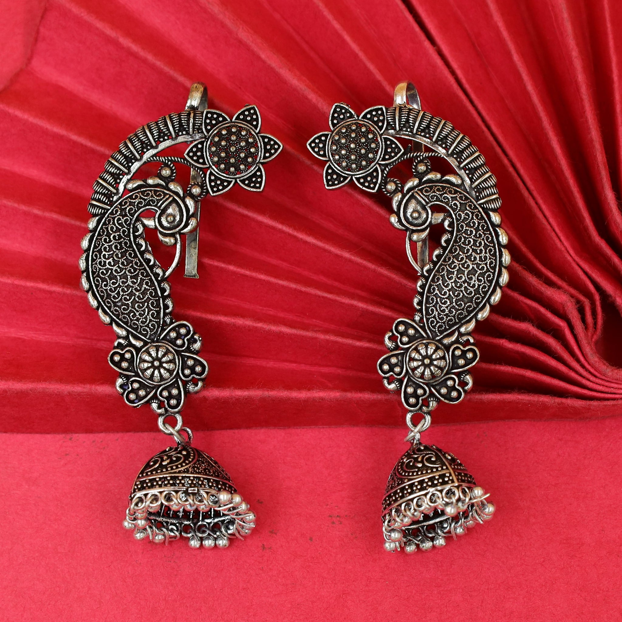 Kanphool Oxidized Earring 18551-28