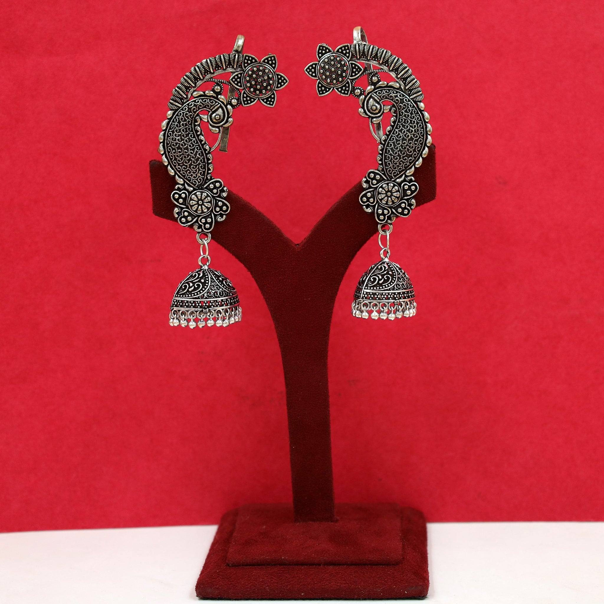 Kanphool Oxidized Earring 18551-28