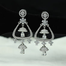 Danglers Zircon/AD Earring 6680-28