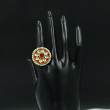 Adjustable Kundan Ring 8978-100
