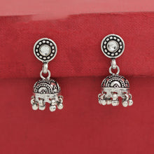 Pure Silver 925 Hallmarked Earring Jhumki 8111-22