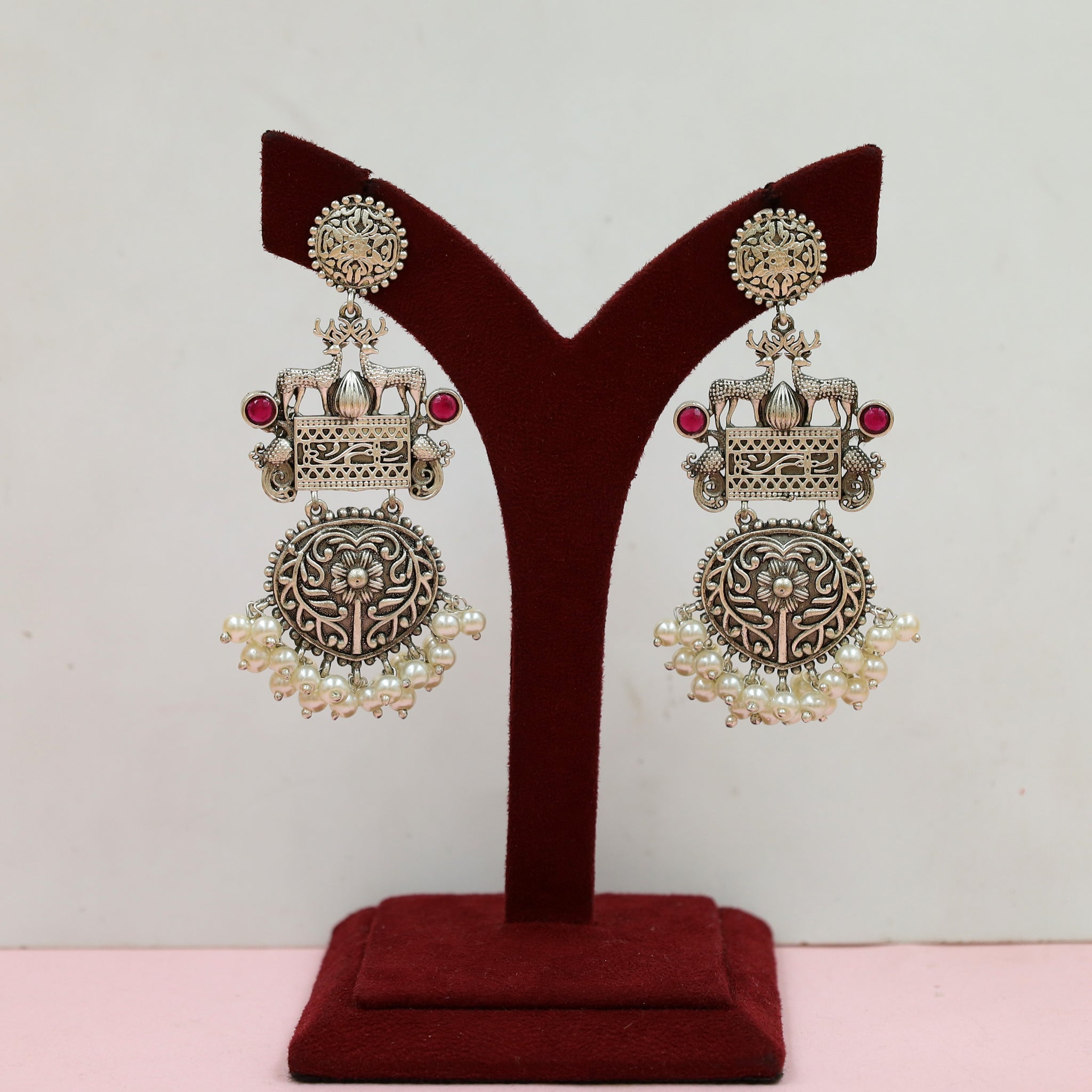 Danglers Oxidized Earring 18553-28