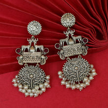 Danglers Oxidized Earring 18553-28