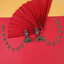 Jhumki Oxidized Earring 18550-28