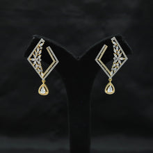 Gold Zircon/AD Earring 4635-8700