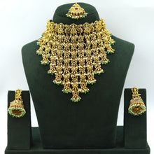 Choker Temple Necklace Set 16703-28