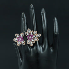Adjustable Zircon/AD Ring 8944-100