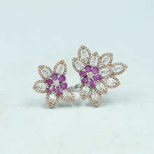 Adjustable Zircon/AD Ring 8944-100