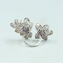 Adjustable Zircon/AD Ring 8944-100
