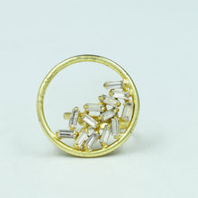 Adjustable Zircon/AD Ring 8972-100