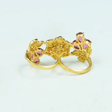 Adjustable Zircon/AD Ring 8974-100