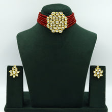 Choker Kundan Necklace Set 6112-23