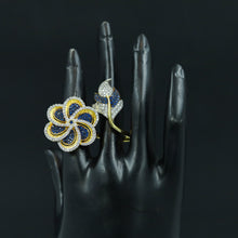 Adjustable Zircon/AD Ring 8961-100