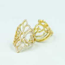 Adjustable Zircon/AD Ring 8954-100