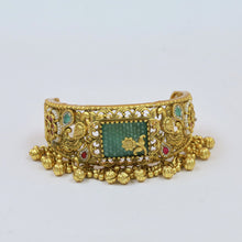 Antique Gold Finish Bangles/Kada 21448-94