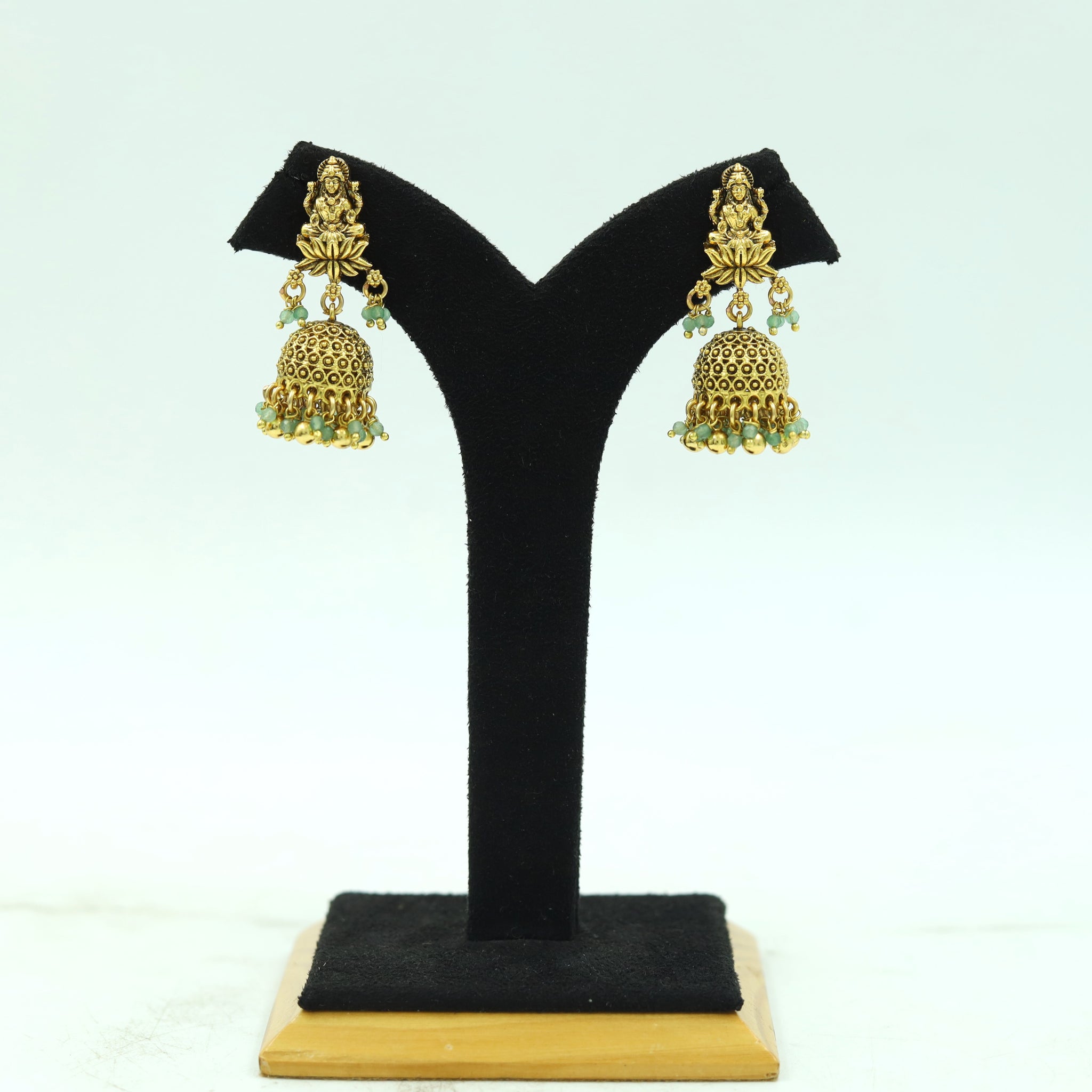 Round Neck Temple Necklace Set 16713-28