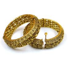 Antique Gold Finish Kada 3508