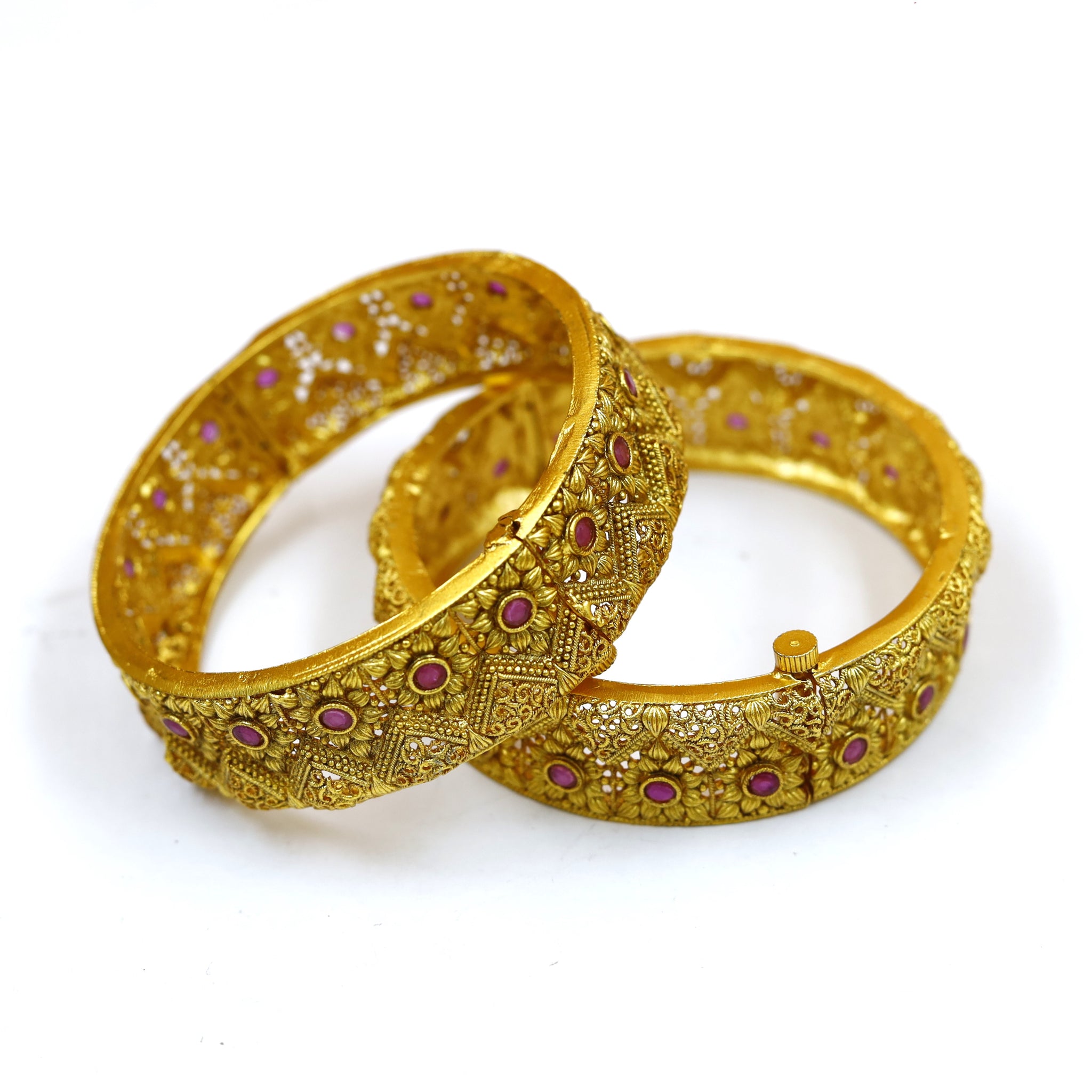 Ruby Bangles/Kada 3637-7702