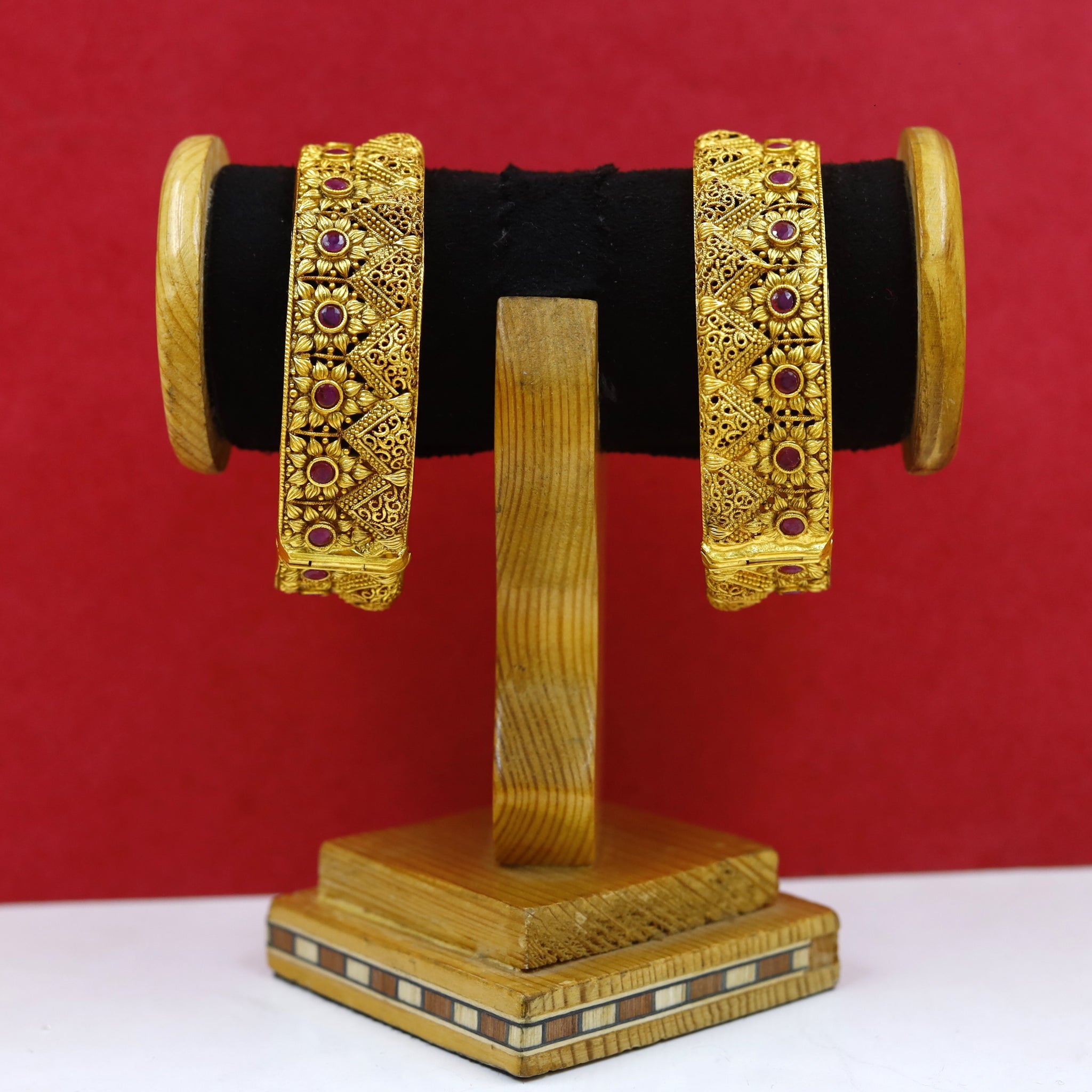 Ruby Bangles/Kada 3637-7702