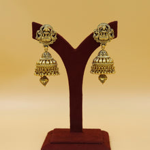 Long Neck Temple Necklace Set 18437-28