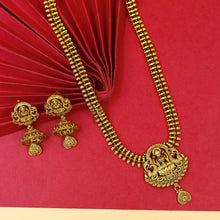 Long Neck Temple Necklace Set 18142-1