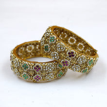 Antique Gold Bangles/Kada 19036-28