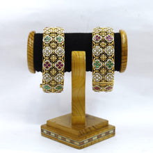 Antique Gold Bangles/Kada 19036-28