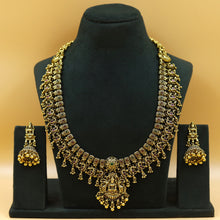 Long Neck Temple Necklace Set 18464-28