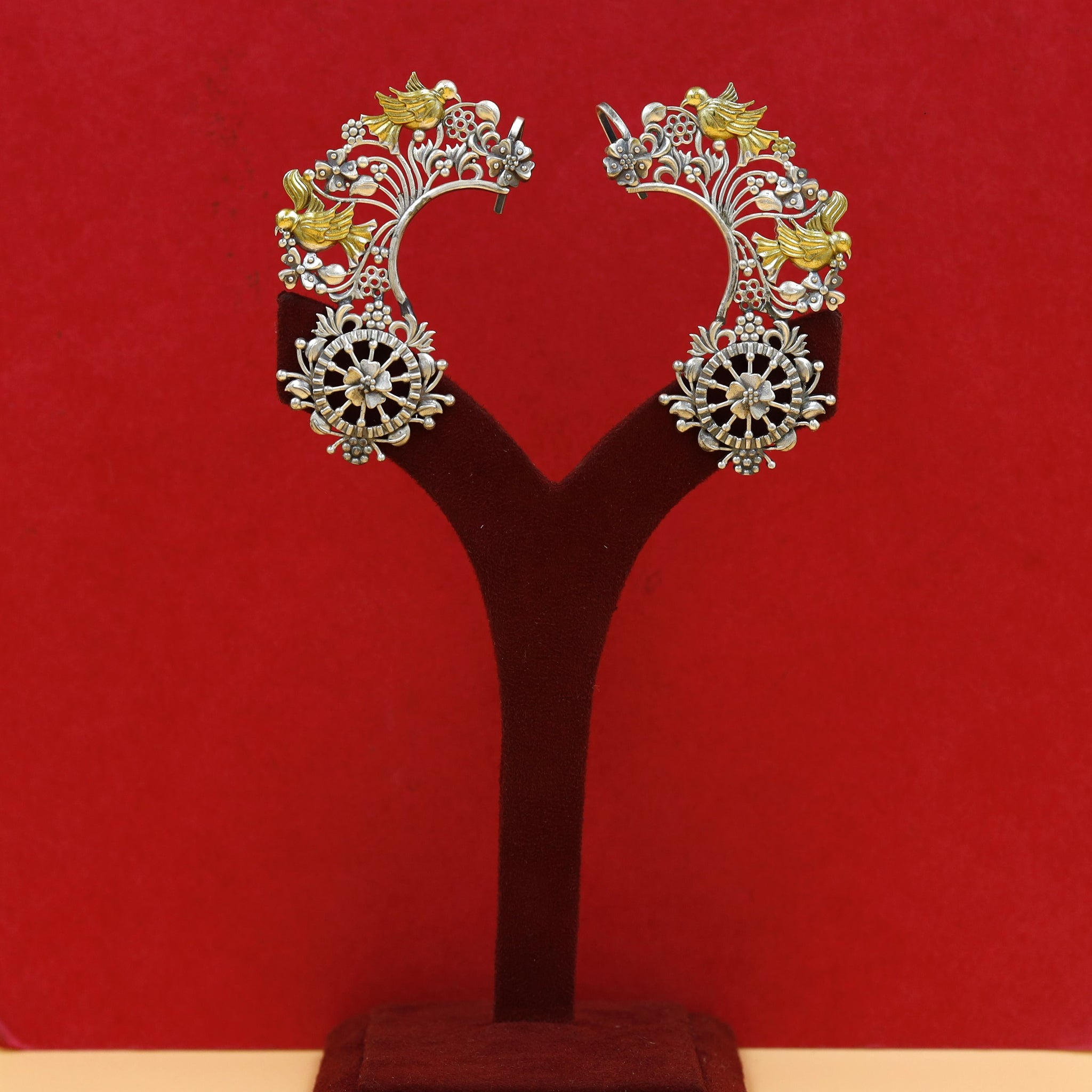 Kanphool Oxidized Earring 18554-28