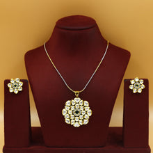 Designer Kundan Pendant Set 18540-28