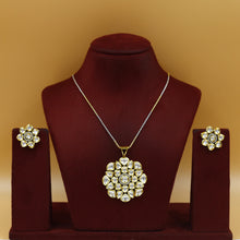 Designer Kundan Pendant Set 18540-28