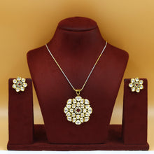 Designer Kundan Pendant Set 18540-28