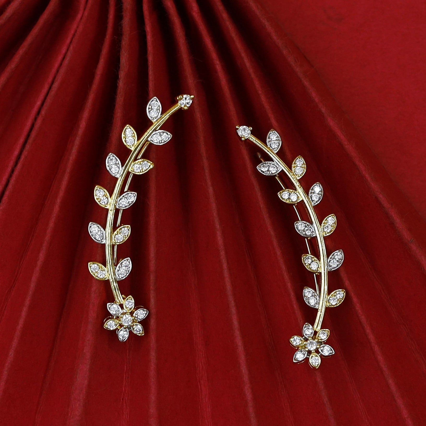 Kanphool Zircon/AD Earring 18633-31