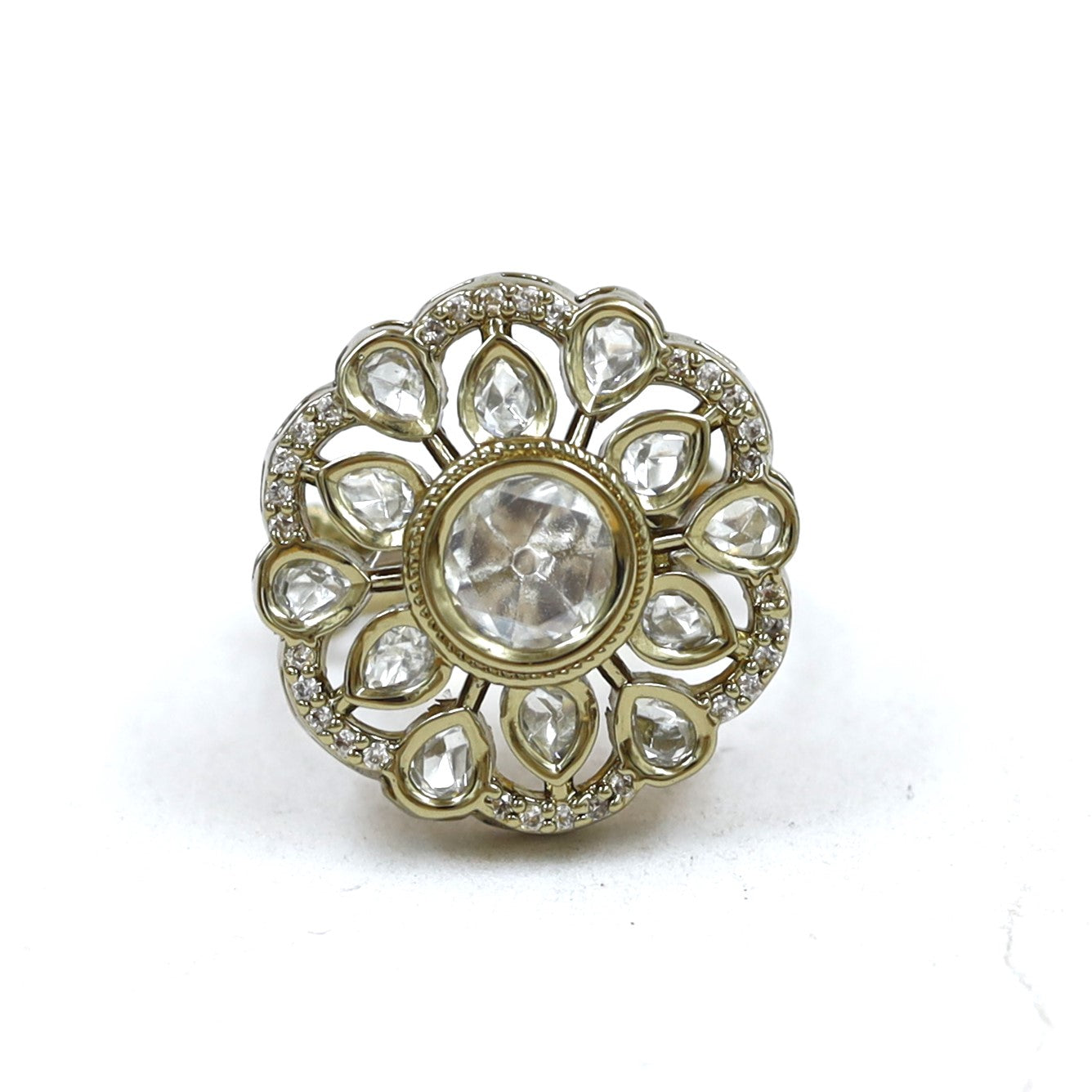 Kundan Ring 19029-28