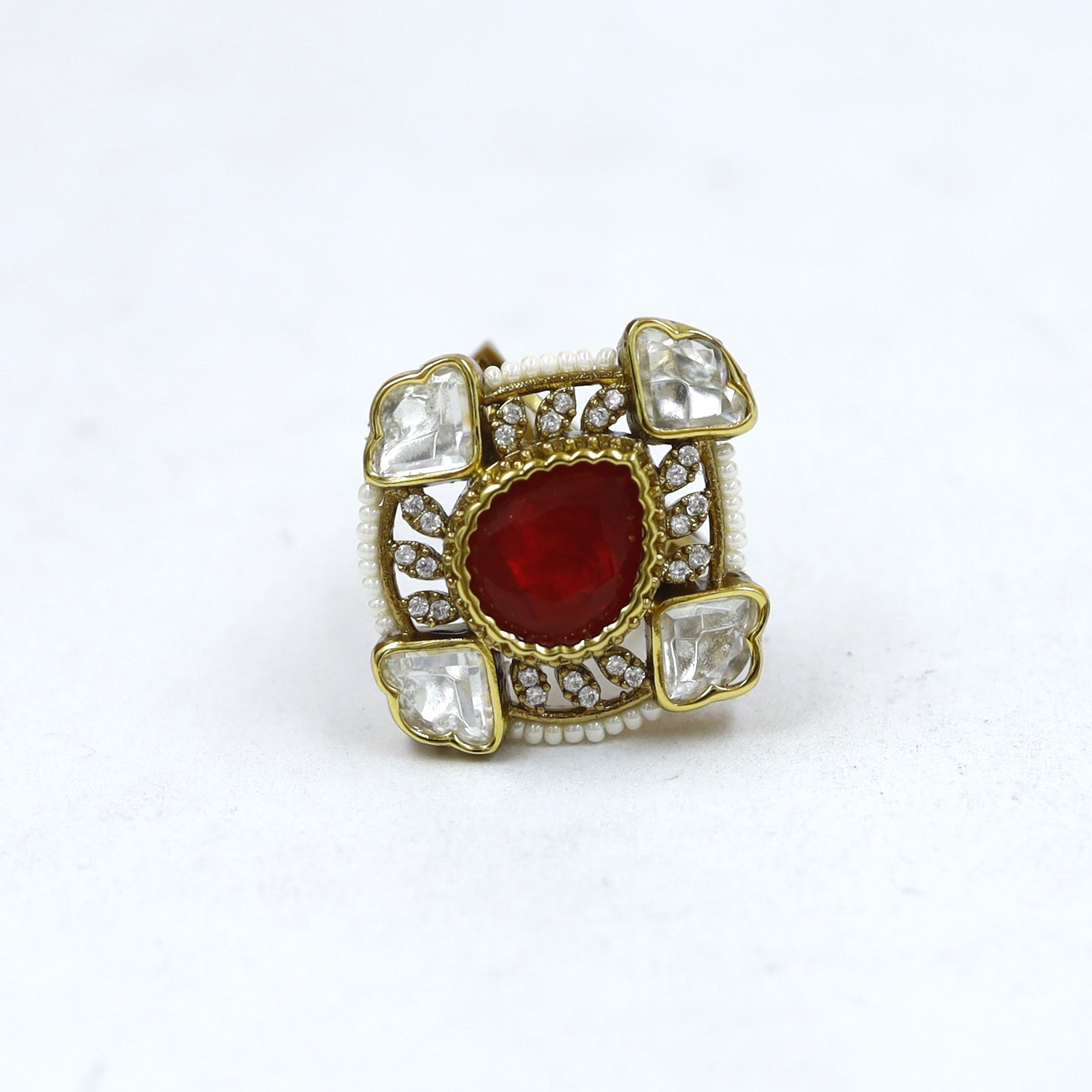 Kundan Ring 19025-28