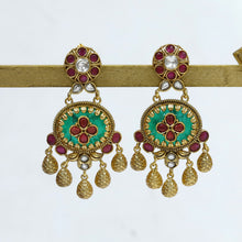Heritage Danglers Kundan Earring 18702-87